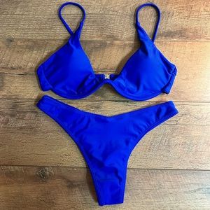 NEW Sunny Co Clothing Blue Bikini